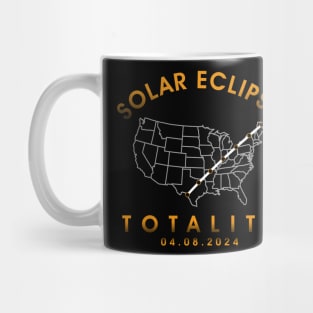 Solar eclipse totality 2024 Mug